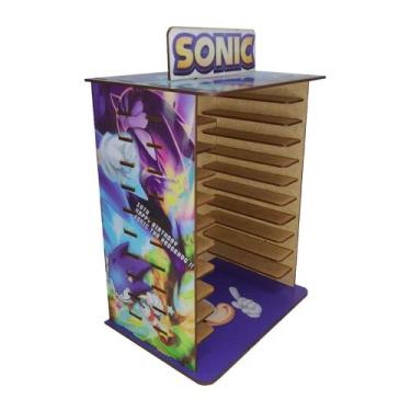 Imagem de Porta 11 Jogos Físico Tematico Sn 22x16,3x29,4 Mdf Madeira Adesivada -