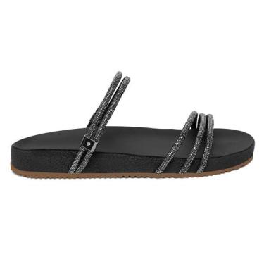 Imagem de Sandália Feminina Papete Rasteirinha Chinelo Slide Eventos Tamanho Gra