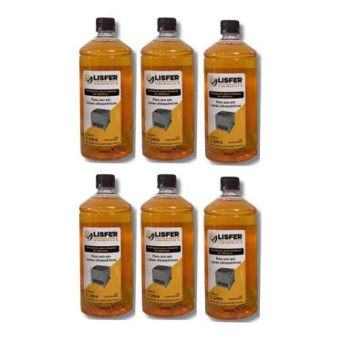 Imagem de Kit 6 Detergentes para Limpeza de Bico Ultrassom 1LT - Lisfer