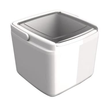 Imagem de Balde Porta Gelo Térmico Cooler Alaska 1L Individual Com Alça E Tampa 