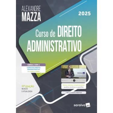 Imagem de Livro - Curso de Direito Administrativo - 15ª Edição 2025