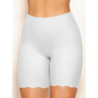 Imagem de Calcinha Short Bermuda Com Forro Em Algodão Sem Costura Com Corte A La