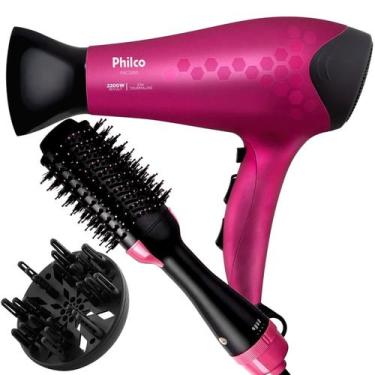 Imagem de Secador De Cabelo Philco Profissional 2200w Ions Ar Quente Frio Stilo 