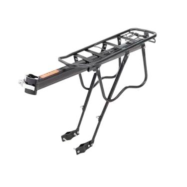 Imagem de UGPLM Bicicleta traseira de bicicleta pannier rack metal fácil de instalar bicicleta traseira bagagem cargo rack de bicicleta rack para andar de bicicleta