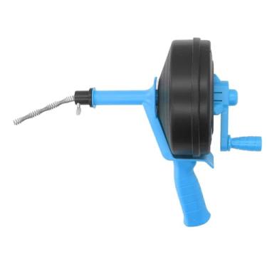 Imagem de Removedor de Entupimento de Trado de Drenagem, Tubo de Encanamento de Aço de 65 Mn Unblocker Com Conexão Manual e Broca, Ferramenta Flexível de Removedor de Entupimento de Cabelo