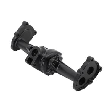 Imagem de Carcaça do Eixo Dianteiro RC, Conjunto de Carcaça do Eixo Leve e Durável Estabilidade Superior para Carro HOBBYPLUS 1/18 4WD CP18P RC (Preto)