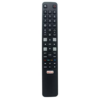 Imagem de Substituição de controle remoto RC802N YUI4 para TCL Smart TV U55C7006 U65X9006 U75C7006 U55P6046 U60P6046 U49P6046 U43P6046 U65S990