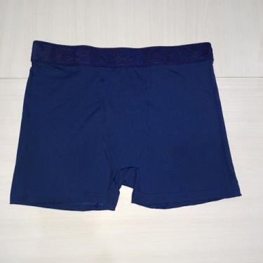 Imagem de Cueca Boxer Masculina Clamar Microfibra - 1118, G, Marinho