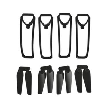 Imagem de MERIGLARE Hélices de reposição peças de reposição Profissional portátil de alta resistência Acessórios de drones com cobertura protetora para E88Pro E88, 1 Conjunto
