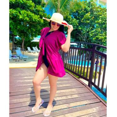 Imagem de Saida de Praia Kimono Curto Manga 2 Marias Lançamento Verão - Quem Dir