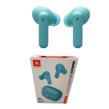 Imagem de Fone De Ouvido Jbl Bluetooth Sem Fio Wave Beam 2 Jbl - Azul