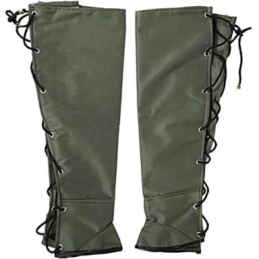 Imagem de Polaina de proteção de perna de animal de cobra anti-mordida capa resistente ao ar livre para caminhadas, acampamento, protetor de pernas, bota legging polaina para botas