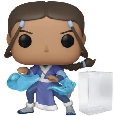 Imagem de Funko Katara: Avatar - The Last Airbender x POP! Animation Vinyl Figure & 1 POP! Compatible PET Plastic Graphical Protector Bundle [#535 / 36464 - B]