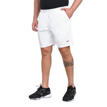 Imagem de Bermuda de Treino Masculina Mizuno Tennis Master 7, Branco, P