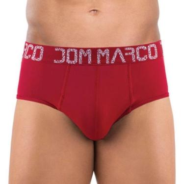Imagem de Kit c/ 3 Cueca Slip de Microfibra Elástico Personalizado Dom Marco, G