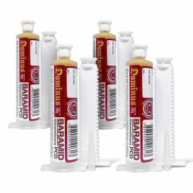 Imagem de 4x Baramid Inseticida Mata Barata Hidrametilnona Seringa 30g - Dominus