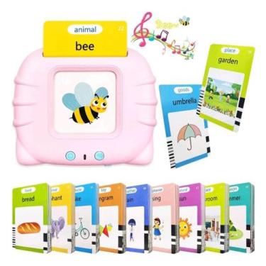 Imagem de Brinquedo Sensorial Educativo  De Cartas Em Inglês Leitor  - Bruartt, 
