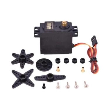 Imagem de Conjunto De Micro Servo Motor De 180 Graus Para Avião RC MG995 MG996r 