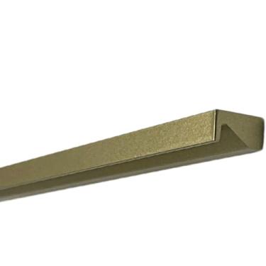 Imagem de Puxador de Gaveta 20cm Dourado Sobreposto Líbero Nuovo Torralba Cava Invertida