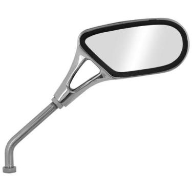 Imagem de Retrovisor Esportivo Vazado Honda - Pro tork, CROMADO - LADO DIREITO, 