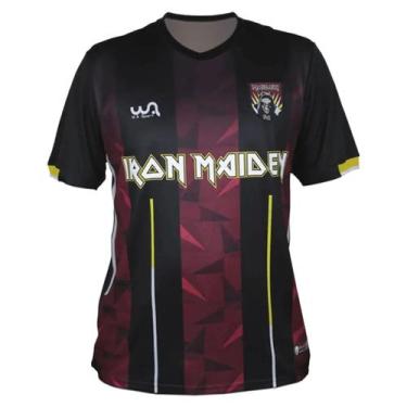 Imagem de Camiseta Esportiva Iron Maiden Wa Sport Masculina Dry Fit Vários Álbun