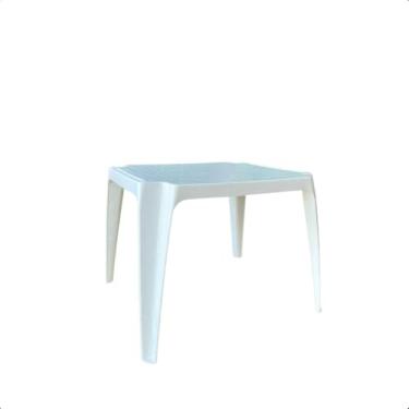 Imagem de Mesa Monobloco Infantil Resistente (Branco)