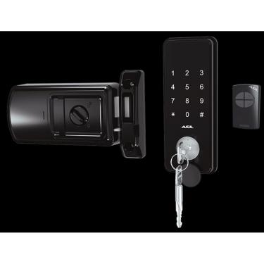 Imagem de Fechadura Digital Abertura Senha E Controle Remoto Rx 500