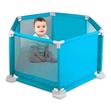Imagem de Cercadinho Cercado Bebê Portátil Chiqueirinho Desmontável