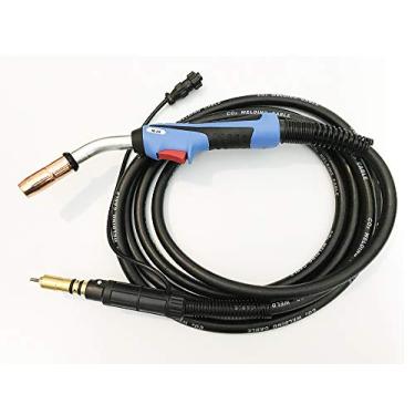 Imagem de A pistola de solda Mig 250A serve para Miller M25 M-25 Millermatic 200, 210, 212, 250, 250X, 251, 252 e Vintage (somente arma Mig de 3,7 m)