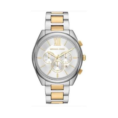 Imagem de Relógio Bicolor Prata Dourado Masculino Michael Kors