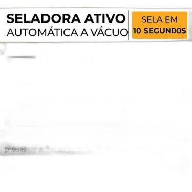 Imagem de Máquina Embalar Alimentos Vácuo Portátil Bivolt Potente - ROMI