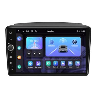 Imagem de JOYING Rádio veicular para Toyota Sienna 2004-2010, Android 13, estéreo, tela sensível ao toque IPS de 9 polegadas, 4 GB + 64 GB, unidade principal com Carplay e Android Auto, link espelhado, rádio AM