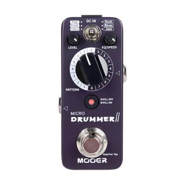 Imagem de Pedal de bateria MOOER Micro Drummer II com função FILL