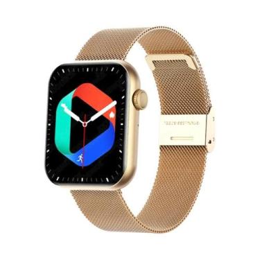 Imagem de Relógio Inteligente Esportivo Masculino À Prova D'Água Com Tela HD De 