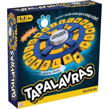 Imagem de Jogo Tabuleiro Trava Letras Tapalavras Divertido Multilaser