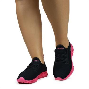Imagem de Tênis Feminino Anatômico Ascension Enerzy Esporte Conforto, Pink, 41