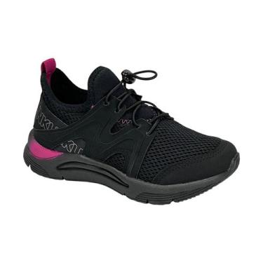 Imagem de Tênis Klin Infantil New Sport 480020 Preto/Pink, Preto, Pink, 29