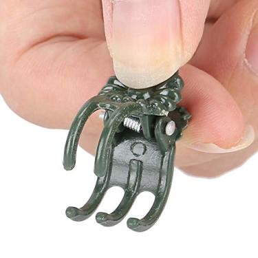 Imagem de YOUTHINK Braçadeira de Plantas, Material Plástico, 100 Peças de Clipes de Suporte de Plantas para Jardim, Estufa e Mercado de Flores (Sem dedal dentro do clipe)