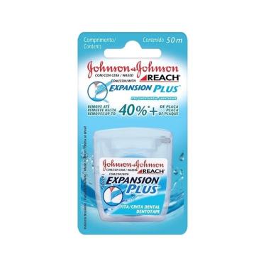 Imagem de Fita Dental Johnson Reach Expansion Plus 50 Metros