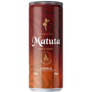 Imagem de Cachaça Matuta Lata 350ml (Canela)