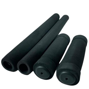 Imagem de Punho Espuma Manopla Beach Guidão Bike Bicicleta Preto-Unissex