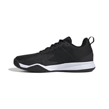 Imagem de adidas Tênis masculino Courtflash Speed, Preto/branco/preto, 41
