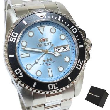 Imagem de Relógio Orient Masculino Automático Analógico Prateado NH3SS010 A1SX