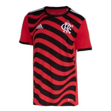 Imagem de Camisa 3 CR Flamengo 22/23-Vermelho Adidas-Masculino