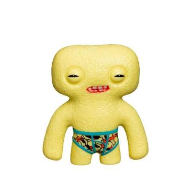 Imagem de Mini Boneco Colecionável Fuggler 6Cm - Squidge Amarelo - Candide