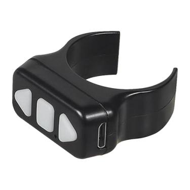 Imagem de Anel de controle remoto para telefone, Anel de controle remoto para telefone celular,Virador de página de e-book - Rolagem de controle remoto sem fio telefone ebook page turner para câmera selfie grav