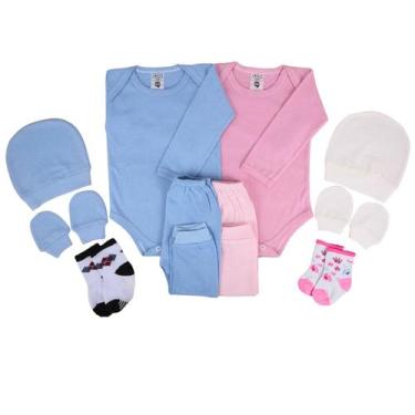 Imagem de Kit C/5 Conjunto Maternidade Roupa De Bebê Menina E Menino - Batutinha