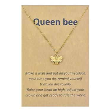 Imagem de Sucanra Colar de amizade, corrente com pingente de estrela do mar, onda e laço de praia, para BFF Sister, 18 inches, Latão, Sem Pedra Preciosa