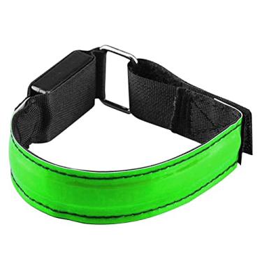 Imagem de Braçadeira LED Recarregável via USB para Corrida Noturna Equipamento de Ciclismo