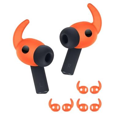 Imagem de [3 pares] para Samsung Galaxy Buds 3 FE (2025) ganchos de orelha de chifre do diabo, alças esportivas antiderrapantes para Galaxy Buds 3 geração FE, acessórios de silicone macio Galaxy Buds 3 FE